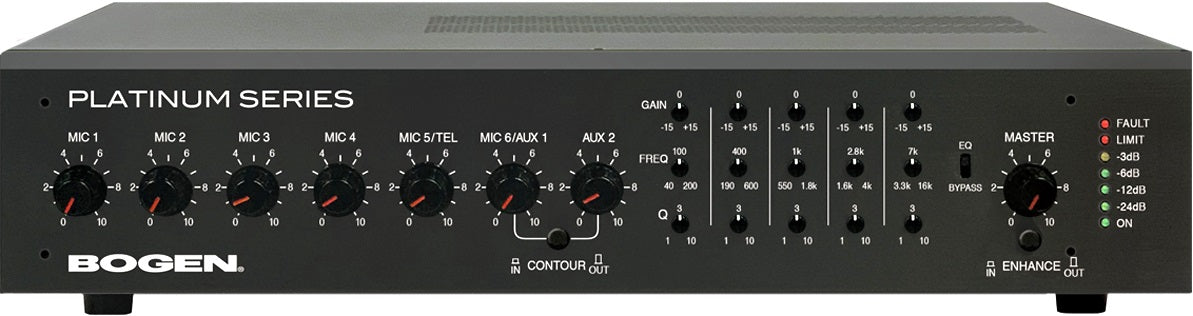 PLAT SERIES 120W-80Ohm.70V- CLASS D AMP