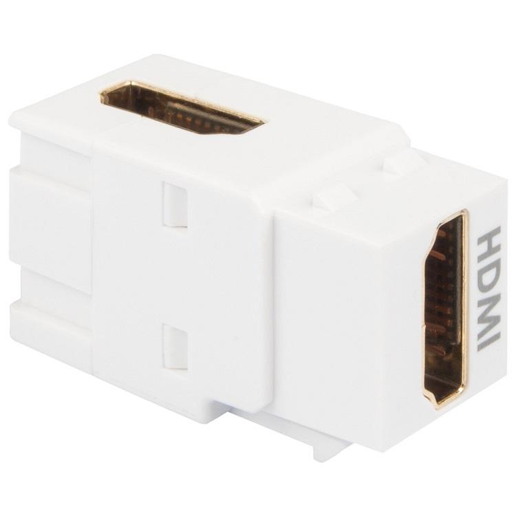 MODULE- 90 DEGREE HDMI- F-F- WHITE