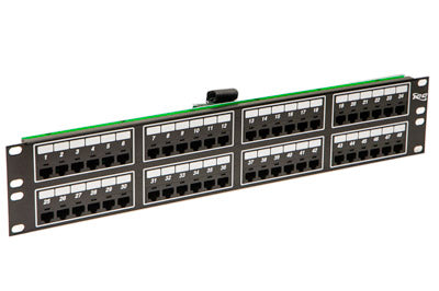 PATCH PANEL- TELCO- 8P2C- 48-PORT- 2 RM