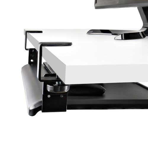 UNDER DESK KEYBOARD TRAY - THREE HEIGHT OPTIONS - UP TO 26 LB