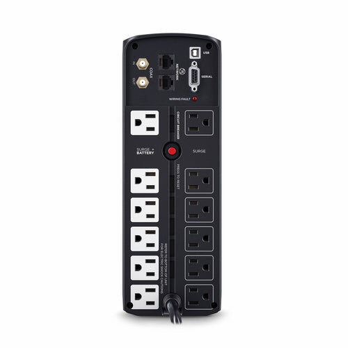 1500VA/900W MINI-TOWER AVR UPS 12 OUTLET LCD SERIAL/USB 3YR WTY