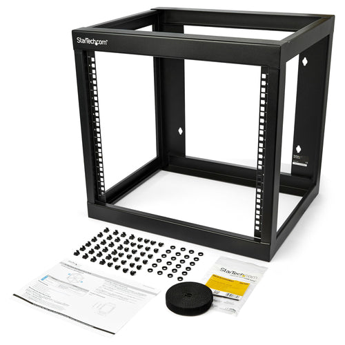 9U WALL MOUNT RACK 2 POST NETWORK IT EQUIPMENT RACK
