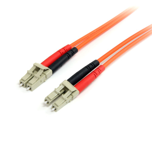 7M MULTIMODE FIBER OPTIC CABLE OM1 LC/LC 10G LSZH FIBER CABLE