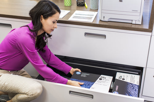 BLACK HIGH CAP TONER CART FOR LASERJET P2055 SERIES 6.5K PAGE YLD