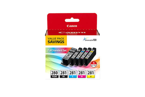 PGI-280/CLI-281 5 COLOR PK PGI-280/CLI-281 5 COLOR PK (2075C006)