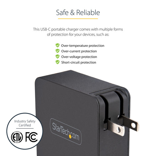 USB C WALL CHARGER UNIVERSAL TYPE C LAPTOP POWER ADAPTER CABLE