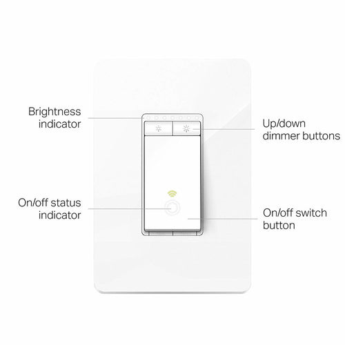 SMART WRLS LIGHT SWITCH DIMMER