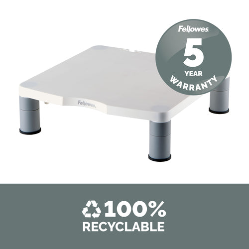 STANDARD MONITOR RISER/SHELF UP TO 60LBS - PLATINUM