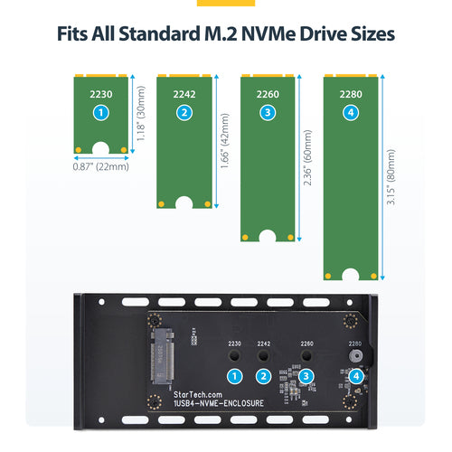 USB4 NVME ENCLOSURE M.2 SSD USB-C/THUNDERBOLT 5/4 SSD ENCLOSURE