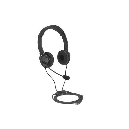 CLASSIC EQ USB-C HEADSET WITH MIC AND VOLUME CONTROL CLASSIC EQ U
