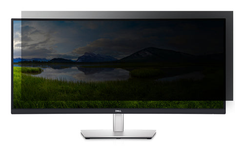 4VU PRIVACY SCREEN F/ULTRAWIDE CURVED MONITOR CLEAR 34