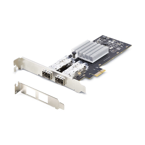 2-PORT GBE SFP NETWORK CARD - FIBER OPTIC GIGABIT NIC/CONTROLLER