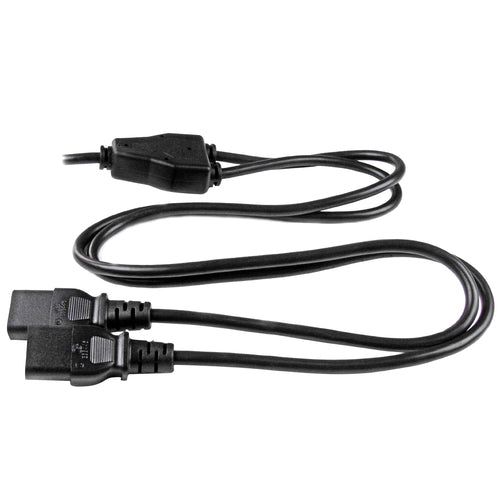 10FT COMPUTER POWER CORD NEMA 5-15P TO DUAL C13 Y POWER CABLE