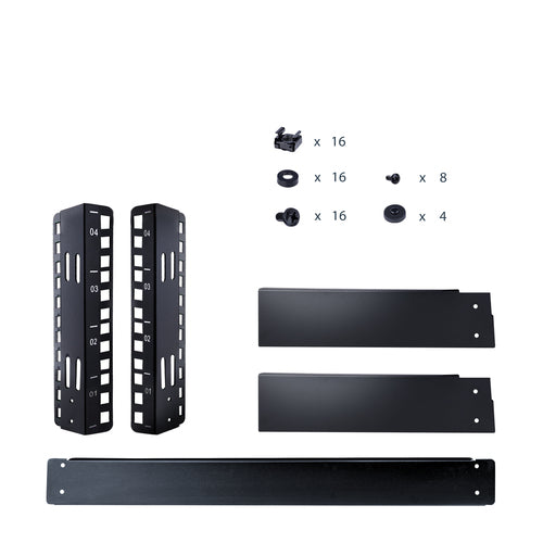 4U DESKTOP OPEN FRAME RACK 2 POST FREE STANDING NETWORK RACK