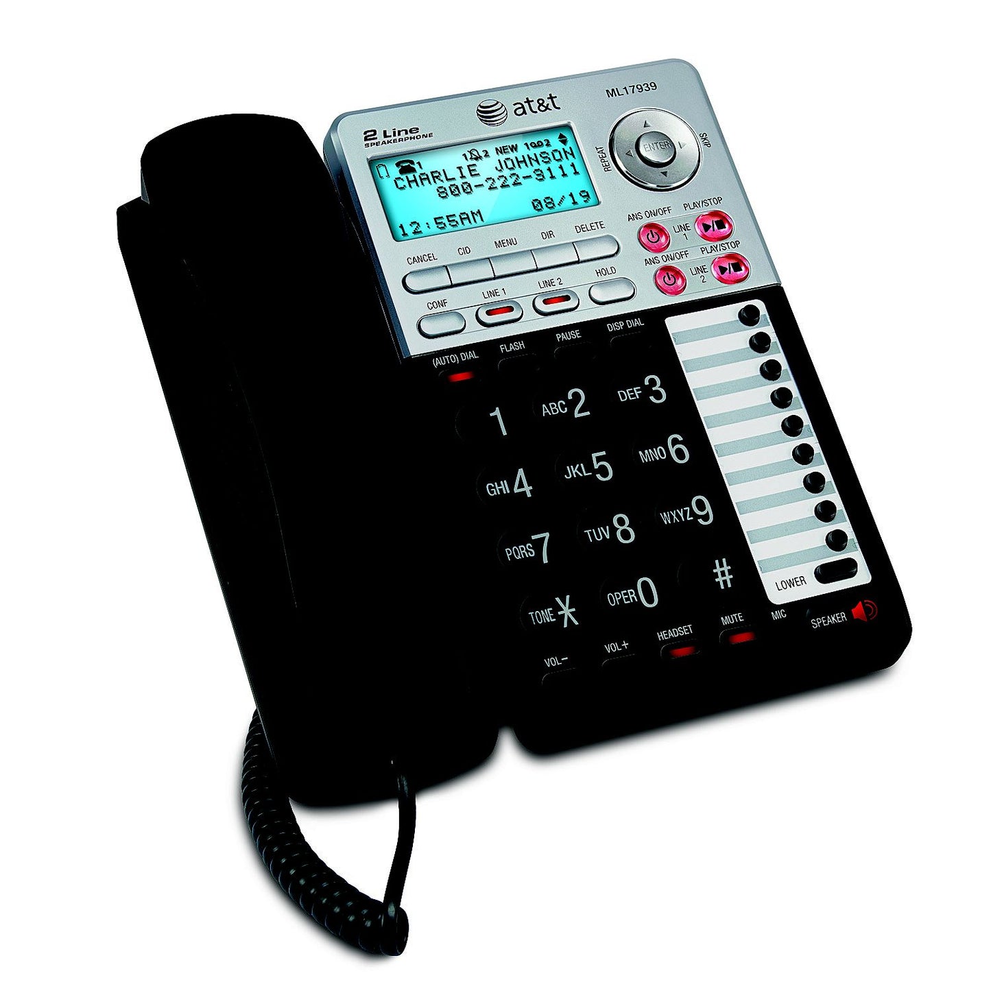 ATT 2-line Corded with ITAD/CID