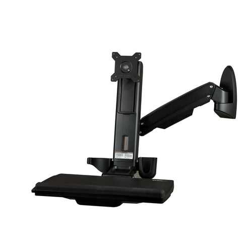 WALL MOUNT WORKSTATION STANDING DESK HEIGHT ADJUSTABLE MONITOR