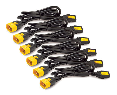 6PK 1.22M C13 TO C14 LOCKING POWER CORD