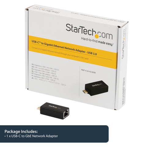 USB C TO ETHERNET ADAPTER USBC GIGABIT RJ45 LAN NETWORK DONGLE