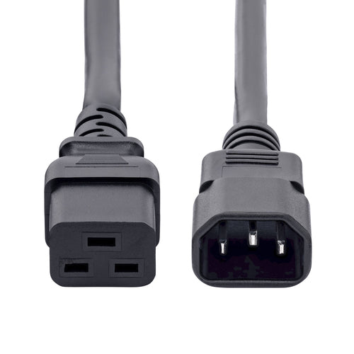 6FT HEAVY DUTY POWER CORD IEC C14 TO C19 15A 250V