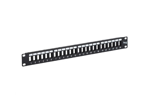 PATCH PANEL- BLANK- HD- 24-PORT- 1 RMS