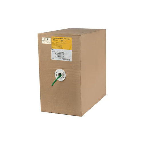 1000FT GREEN CAT6 CABLE BULK STRANDED WIRE ETHERNET CABLE SPOOL