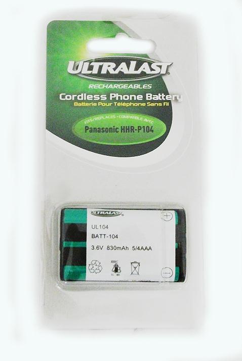 3.6V Battery for KX-TG2300- HHR-P104A