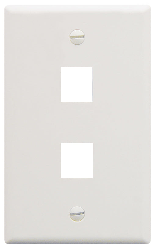 IC107F02WH - 2Port Face White