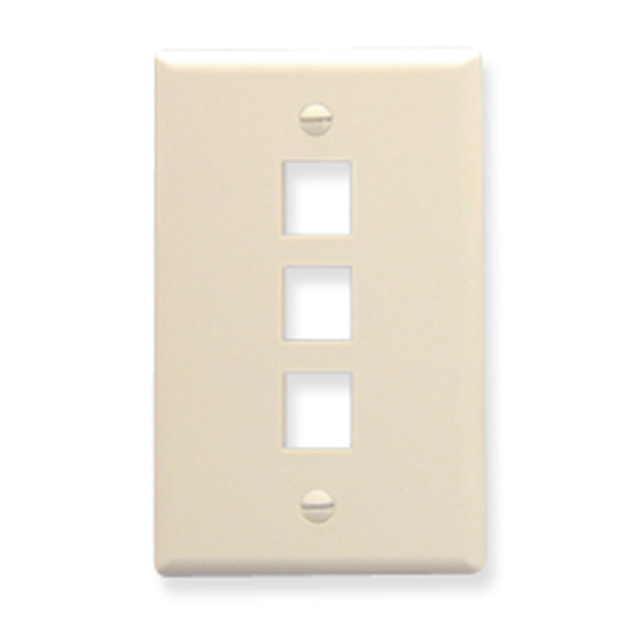 IC107F03AL - 3Port Face - Almond