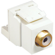 MODULE- RCA IDC- WHITE INSERT- WHITE