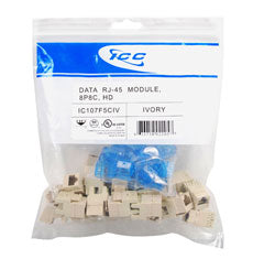 MODULE- CAT 5e- HD- 25 PK- IVORY