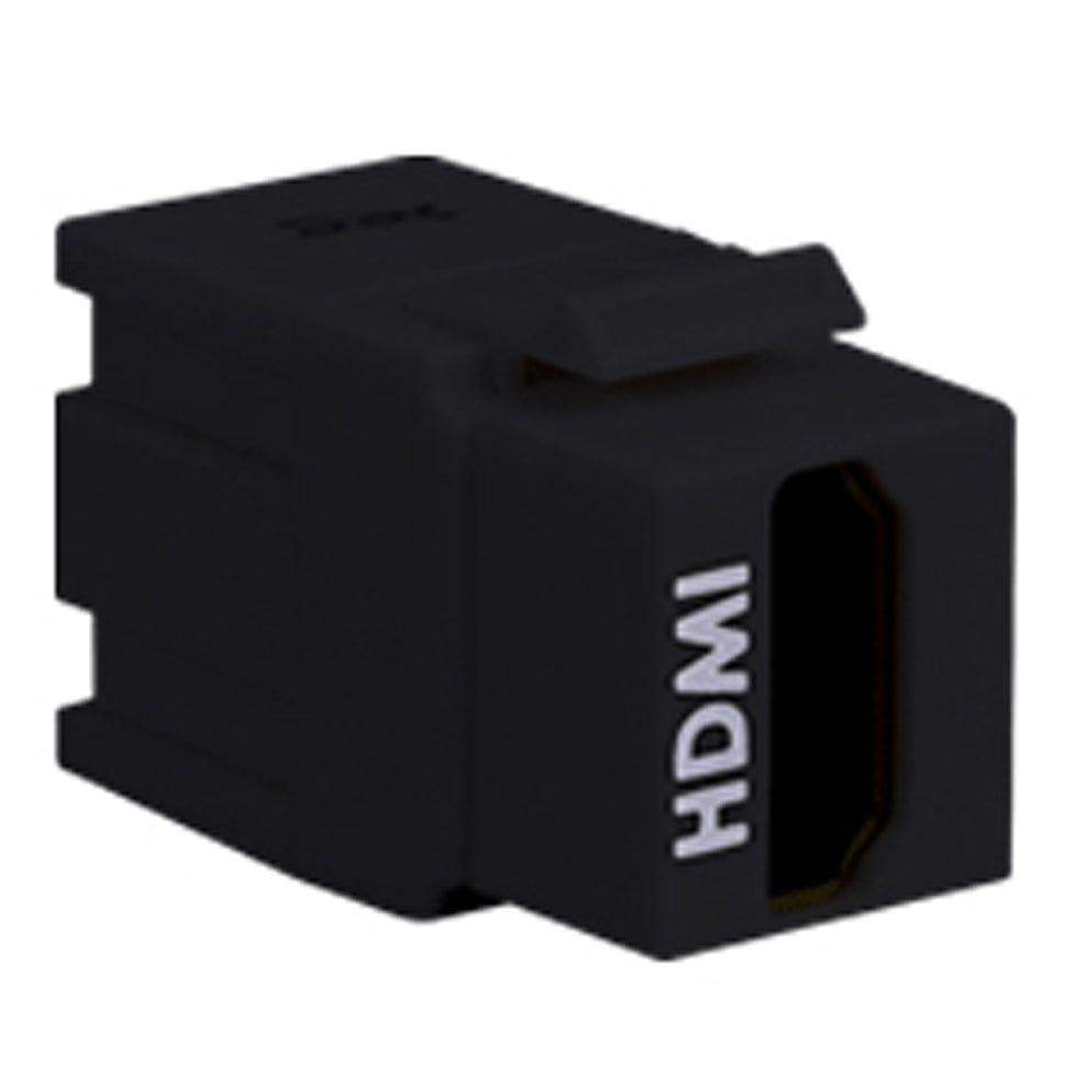 MODULE- HDMI- FEMALE TO FEMALE- BLACK