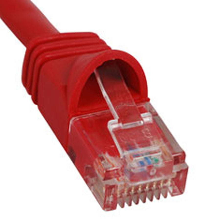 PATCH CORD- CAT 5e- MOLDED BOOT- 1' RD