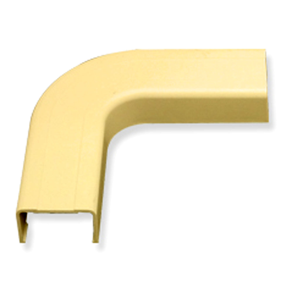 FLAT ELBOW- 3/4in- IVORY- 10PK