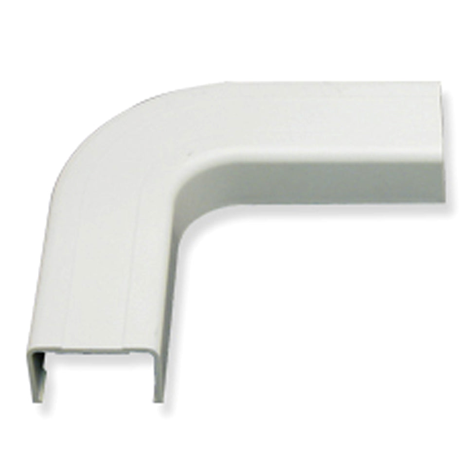 FLAT ELBOW- 3/4in- WHITE- 10PK