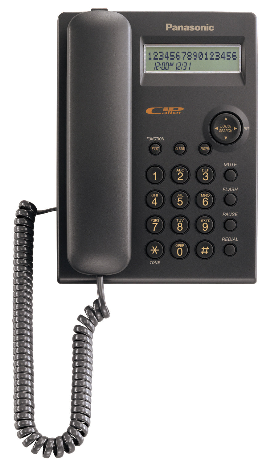 Feature Phone w/ Caller ID Black