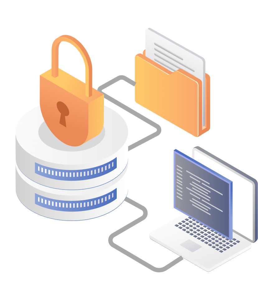 Data Replication & Protection Icon