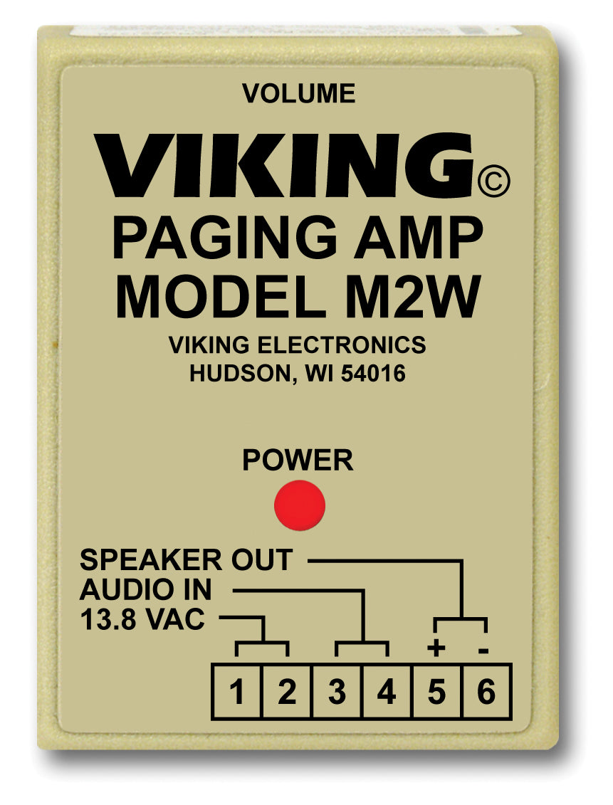 Paging Power Amp w/25AE Paging Horn Inc.