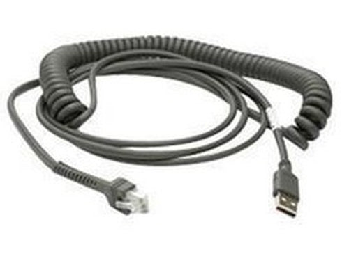 9FT USB-A SHIELDED COILED CABLE (CBA-U32-C09ZAR)
