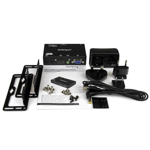 HDMI VGA SWITCH VIDEO BOX AUDIO VIDEO SIGNAL CONVERTER