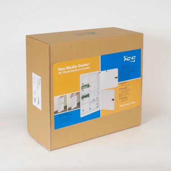 COMBO NET MEDIA CENTER- PLASTIC- 28"