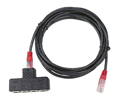 SENSOR PORT SPLITTER 4X RJ12IN SUPPORT OF GEIST SENSORS