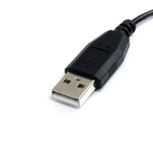 1FT LEFT ANGLE MICRO USB CABLE USB A TO MICRO B CHARGING CORD
