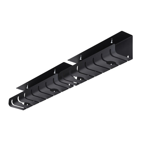 UNDER DESK CABLE MANAGEMENT - SLOTTED STYLE CABLE ORGANIZER TRAY