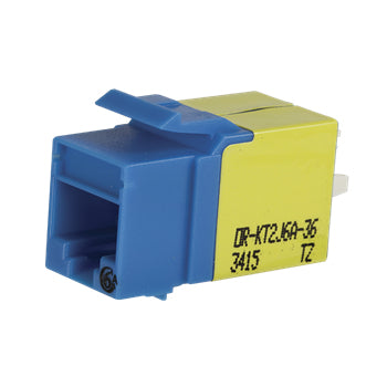 KT2 KEYSTONE CAT6A JACK BLUE