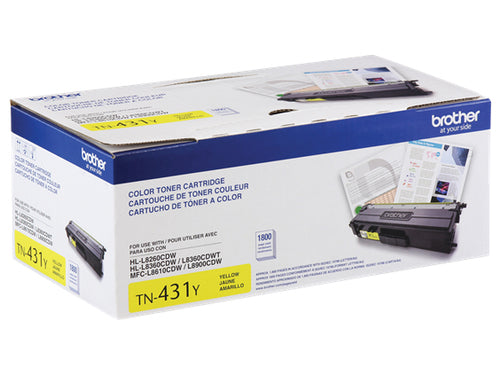 TN431Y YELLOW TONER MFCL8610CDW L8900CDW