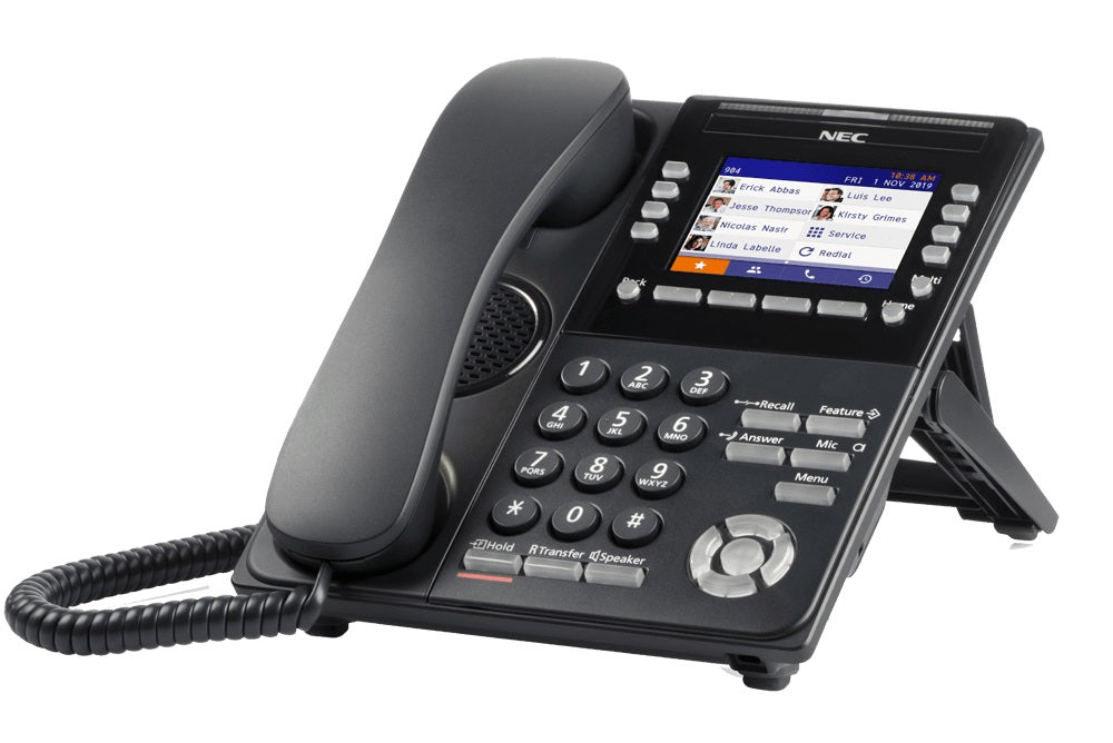 DT920 IP Self-Labeling Color Phone BK