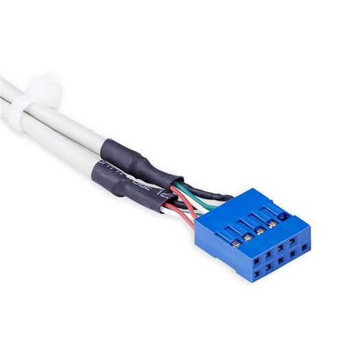 4 PORT USB SLOT PLATE ADAPTER USB 2.0 LOW PROFILE HEADER ADAPTER