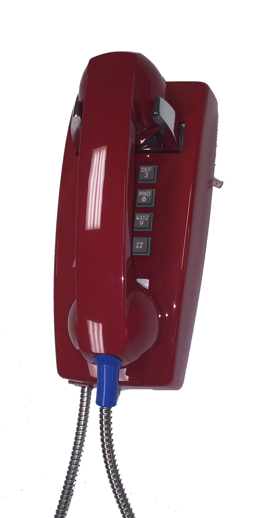 255447AHC20M Wall Phone w/Metal Cradle