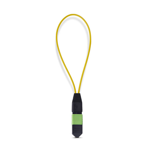 MPO LOOPBACK PLUG SINGLE MODE MPO-12 FEMALE LOOPBACK ADAPTER