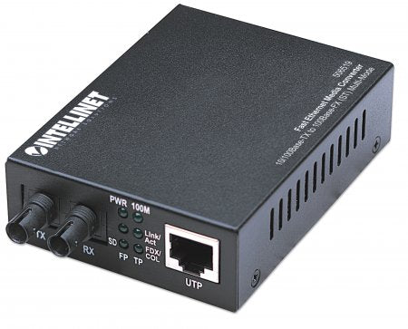 Multi-Mode ST Fast Eth. Media Converter